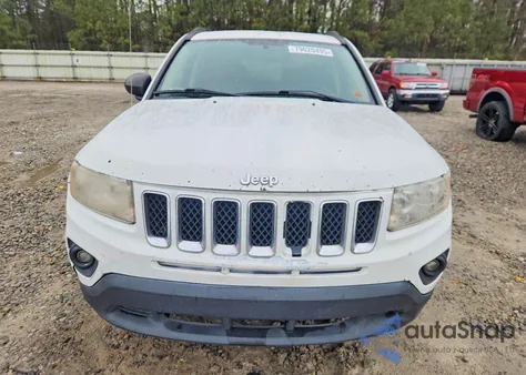 2012 Jeep Compass Sport из США, поврежденный, VIN 1C4NJCBB3CD503683